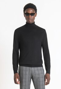 Antony Morato REGULAR FIT TURTLENECK - Vesta - black