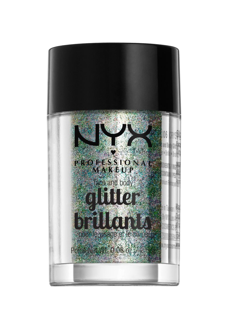 NYX Professional Makeup - FACE & BODY GLITTER - Paillettes - 6 crystal, Agrandir