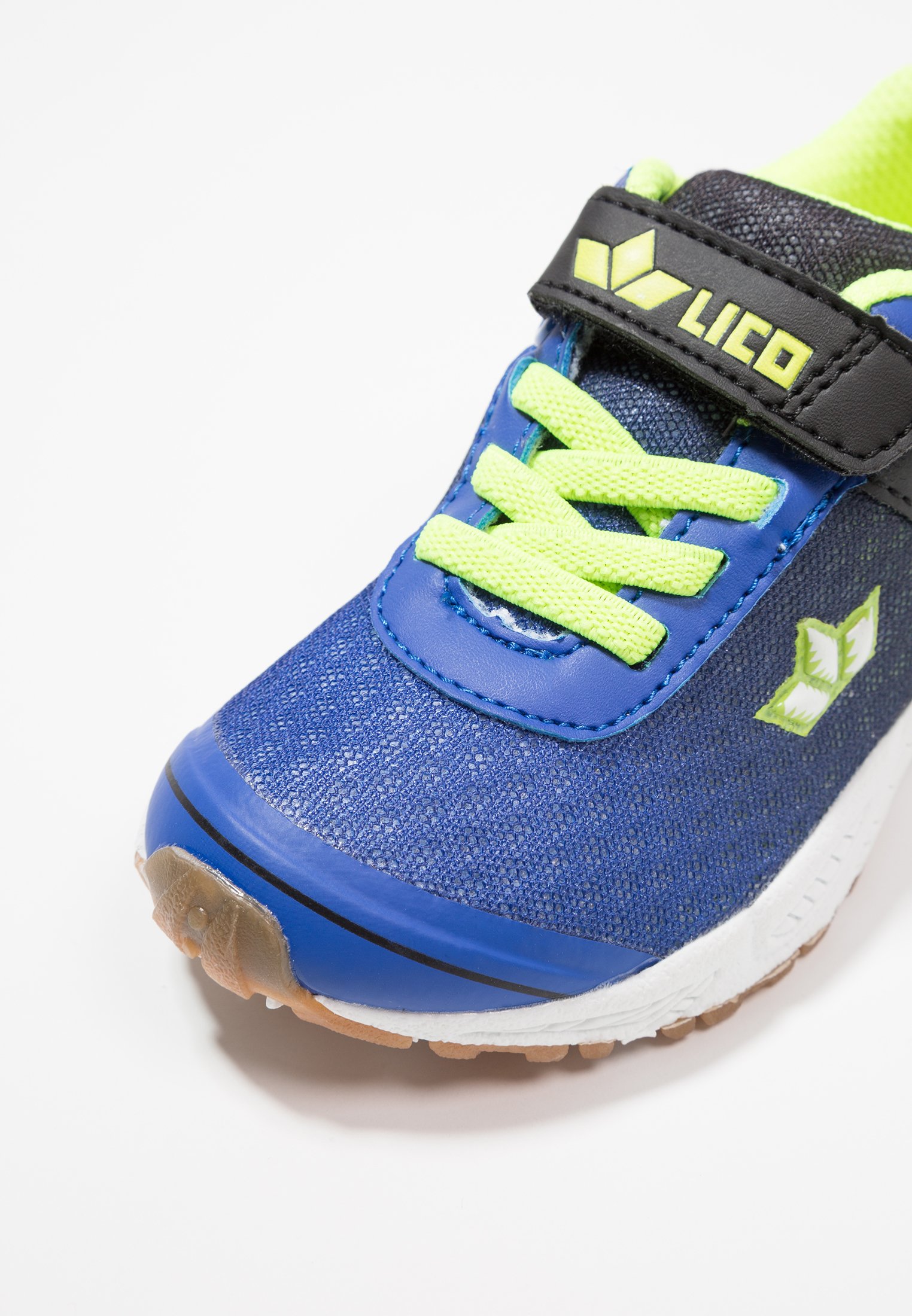 Lico Garçon Unisex Kinder Barney VS Baskets D'intérieur, Blau/Lemon, 26 EU