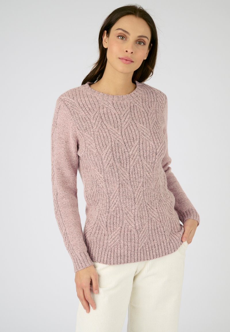 Damart COL ROND - Pullover - Pink heather