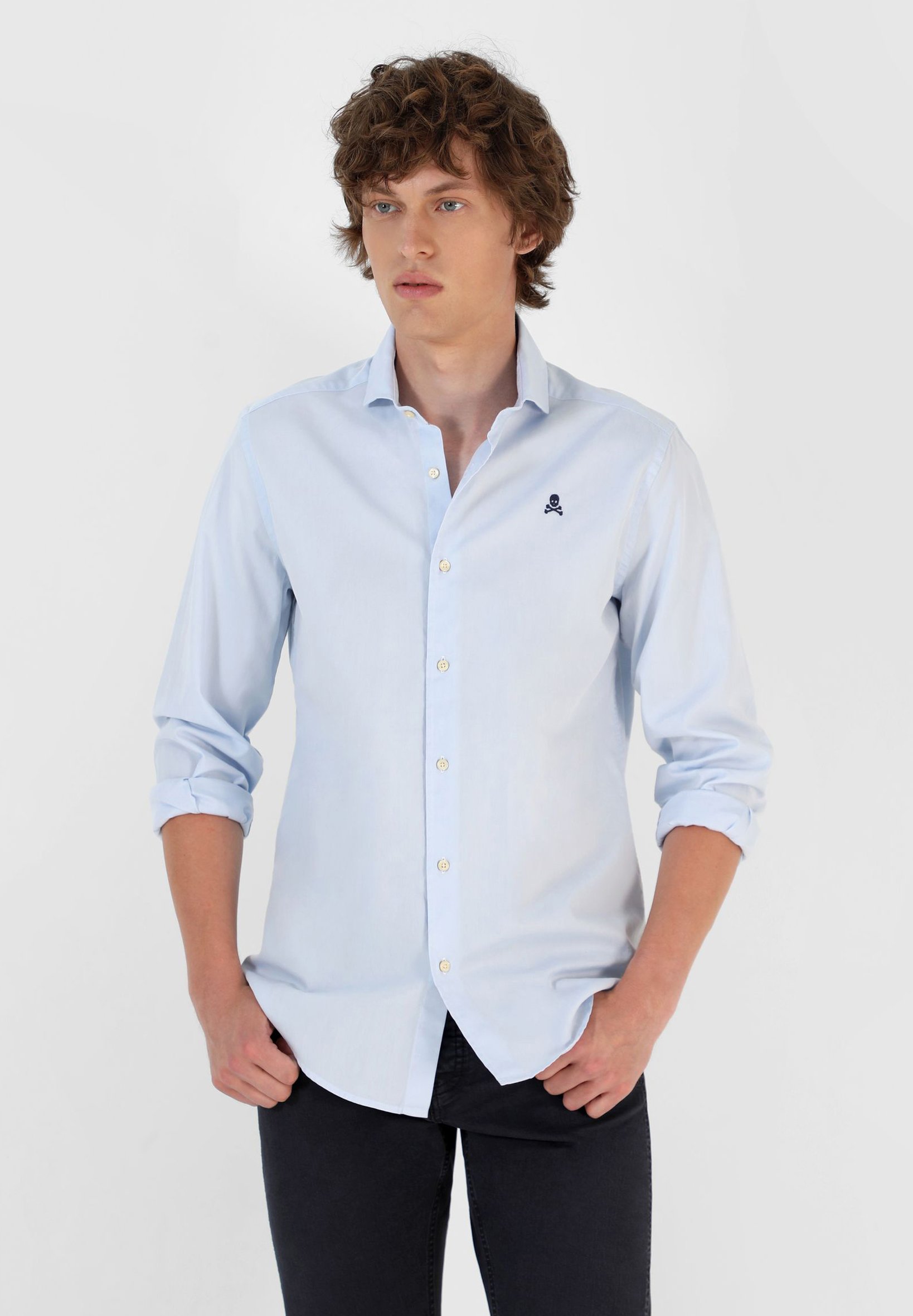 Scalpers Camisa - skyblue/azul claro - Zalando.es