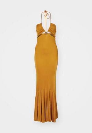 Roberto Cavalli Jerseykjole - zafferano