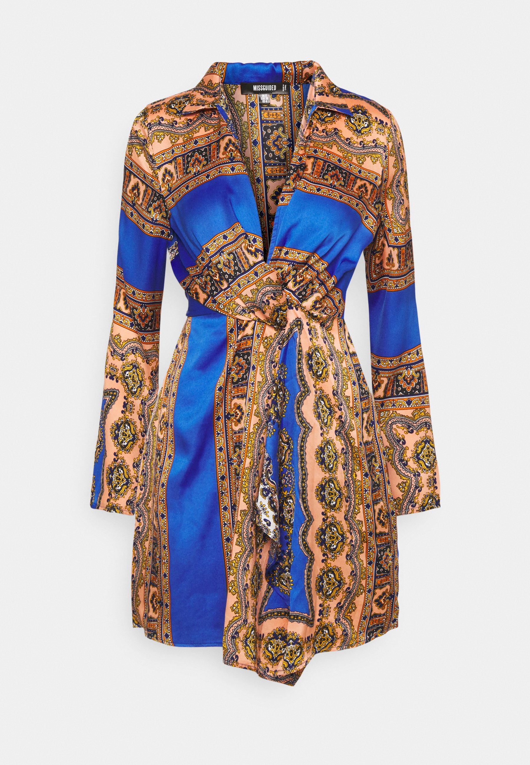 Missguided Scarf Print Dress Ireland 