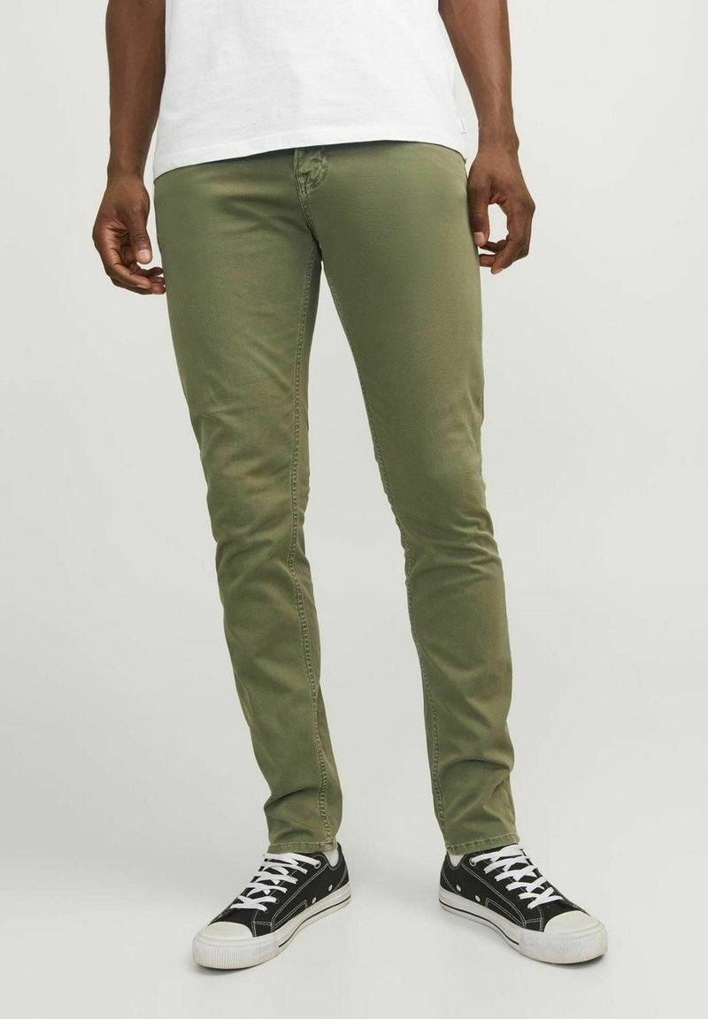 Jack & Jones Džíny Slim Fit - deep lichen green