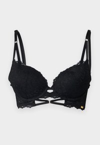 SUSPENSE LONG-LINE PLUNGE BRA - Soutien-gorge à armatures - black