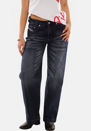 ZICCO 474 BAGGY - Relaxed fit jeans - washed dark navy