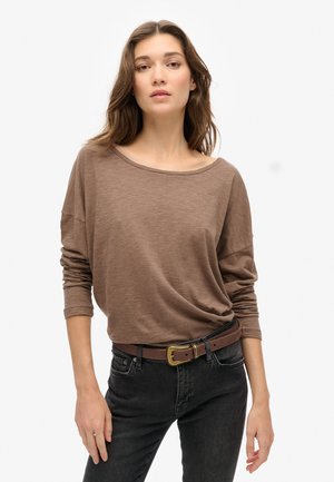 Longsleeve - nut brown marl