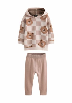 SET REGULAR FIT - Stickad tröja - neutral bears