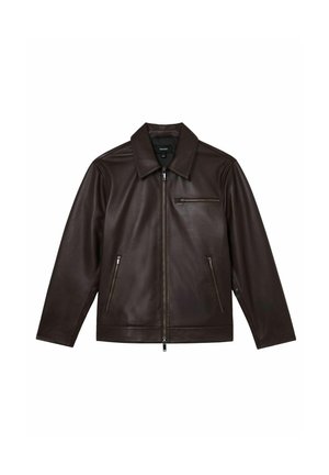 Reiss, Kožená bunda - brown