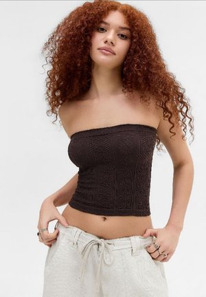 BDG Urban Outfitters, TAPESTRY BANDEAU - Μπλούζα - brown