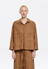 Bimba Y Lola BARREL  - Pantaloni - marron claro