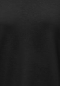Solid black fabric with a smooth texture and slight light reflections.