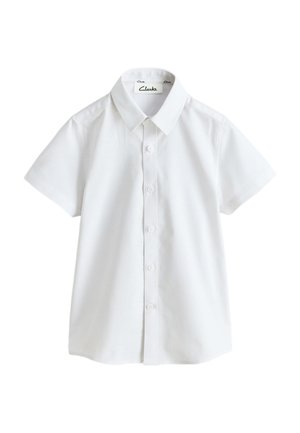 Clarks, SHORT SLEEVE FIT - OXFORD SHIRT . - Shirt - white