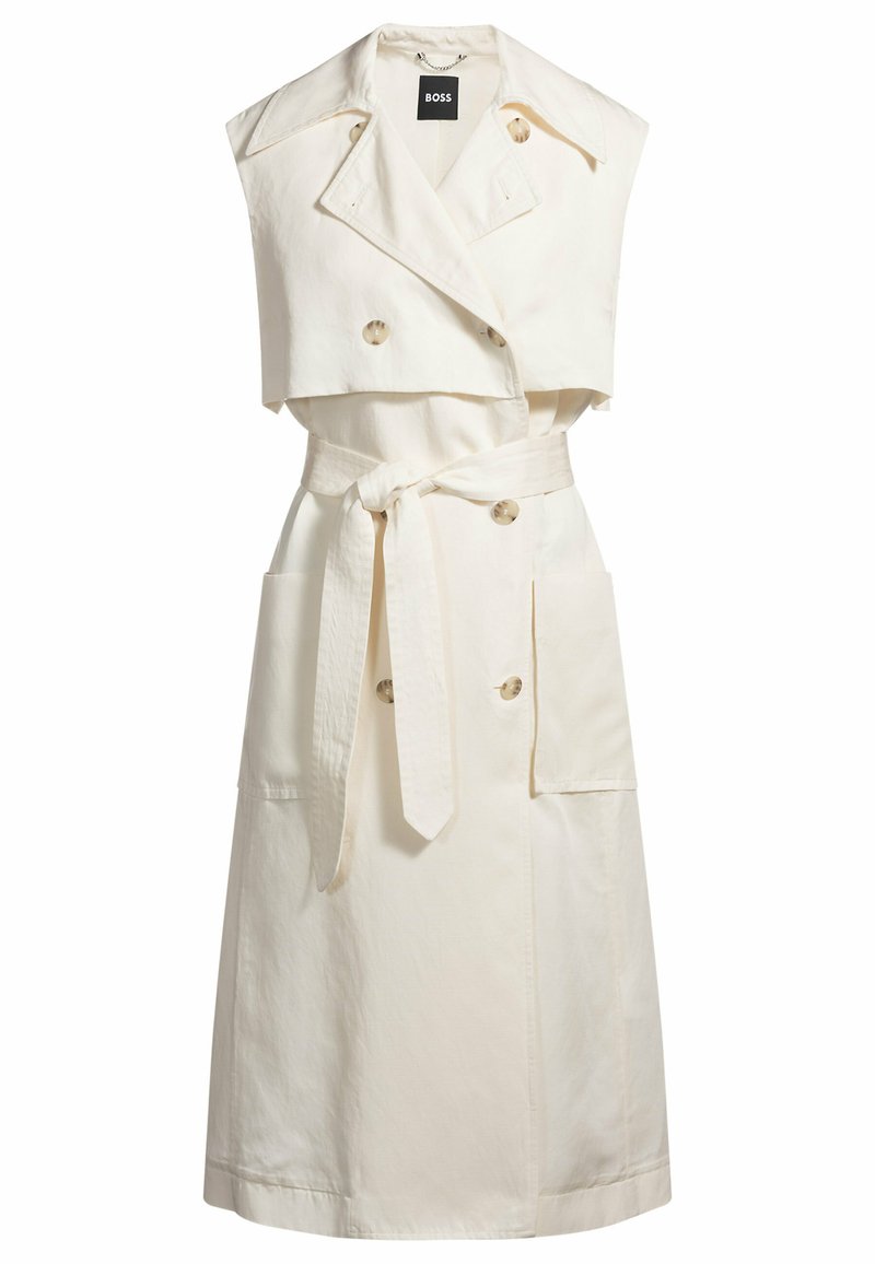 Boss Trenchcoat wit