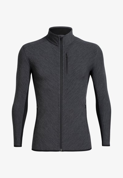 MERINO DESCENDER ZIP - Veste polaire - DARK GREY