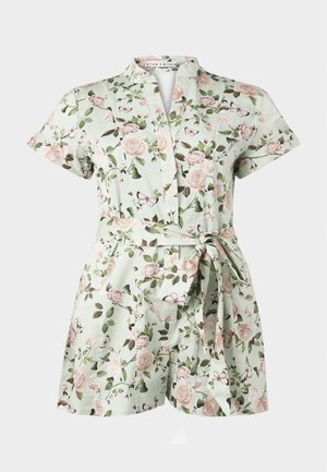 Alice + Olivia, LUCY ROLLROM ROMPER - Ολόσωμη φόρμα - garden gossip/light sage
