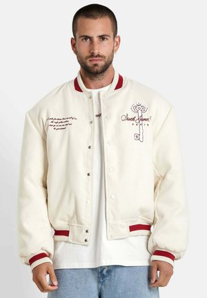 VARSITY - Bomberjacke - off white