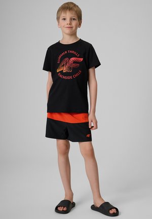 4F, - T-shirt z nadrukiem