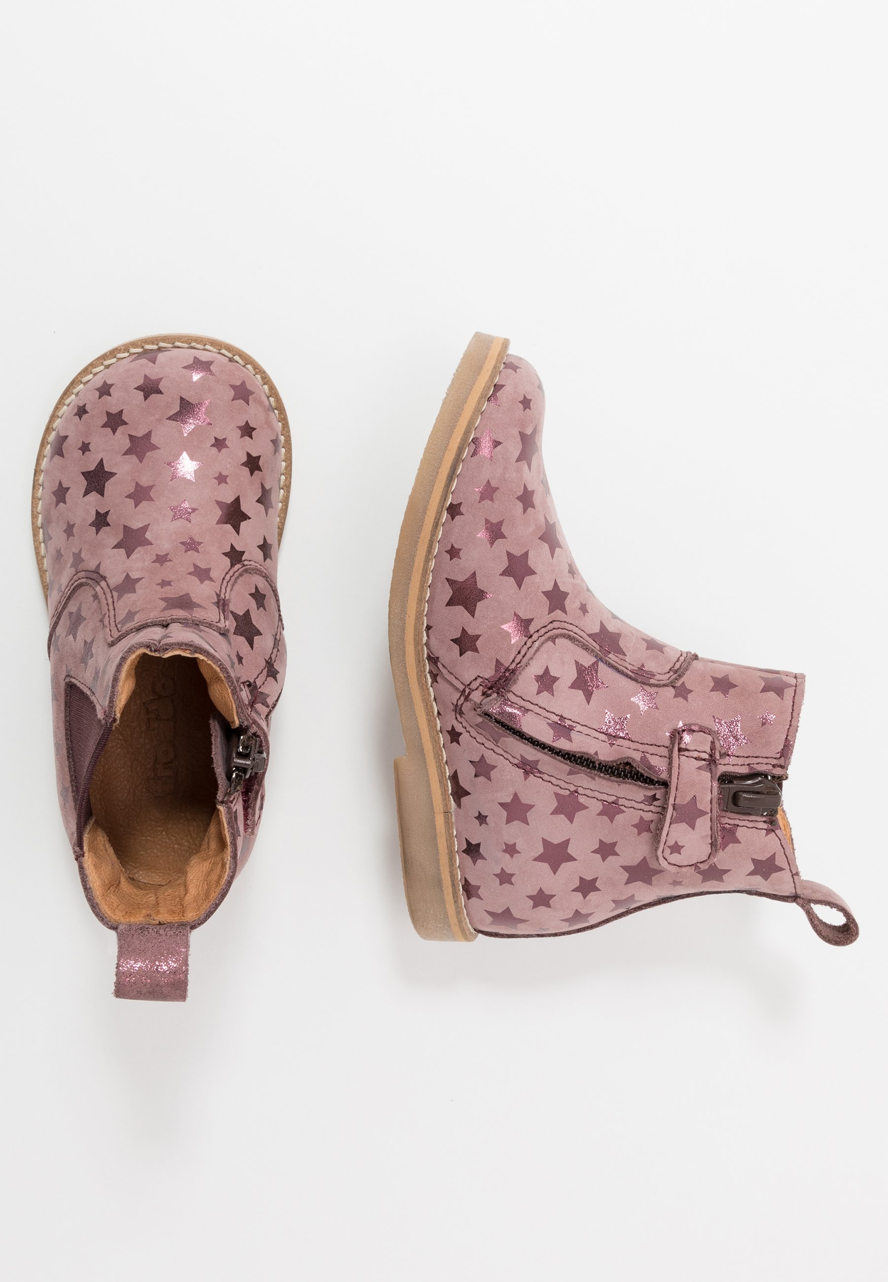 Froddo CHELYS NARROW FIT Korte laarzen dark pink Froddo CHELYS NARROW FIT Korte laarzen dark pink