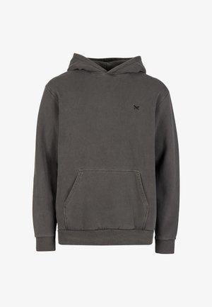 Iriedaily, IRIEDAILY HOODIE VINTAGE DYE - Kapuzenpullover - off black