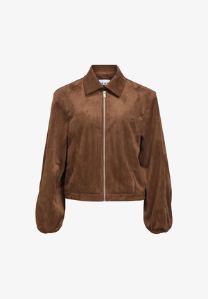 Object, OBJDENNA SHORT JACKET - Veste en similicuir - carafe