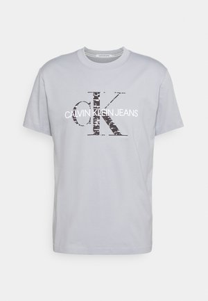 Calvin Klein Jeans, T-Shirt print - blue-grey
