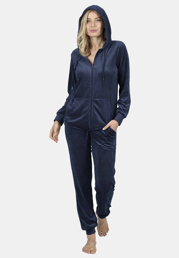 SET - Pyjama - nachtblau