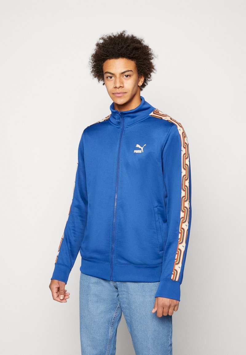 Puma PSCHEDELIC TRACK JACKET Training jacket blazing blue/blue