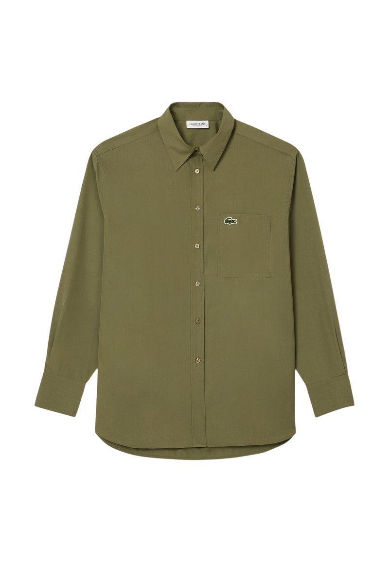Lacoste Overhemdblouse groen Lacoste Overhemdblouse groen