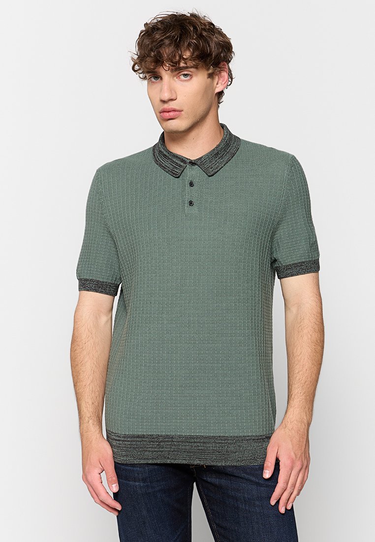 Scotch & Soda Poloshirt donkergroen Scotch & Soda Poloshirt donkergroen