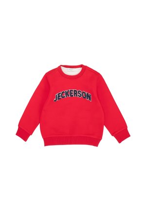 WITH LOGO - Sweatshirt - rosso