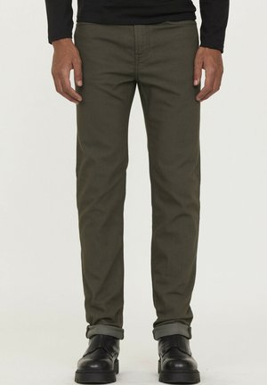 Pantalon classique - kaki olive