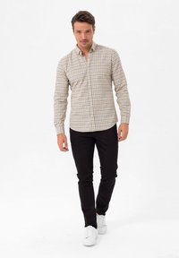 Felix Hardy PLAID REGULAR FIT - Camisa - beige