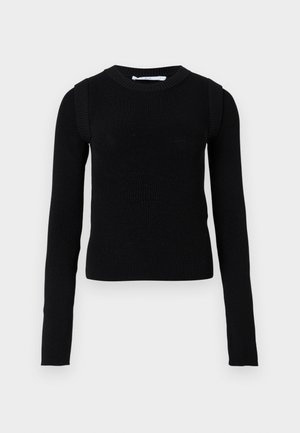 SICILIA - Trui - full black/silver-coloured