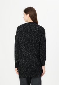 ONLY ONLJULIZ BUTTON CARD  - Gilet - black/white