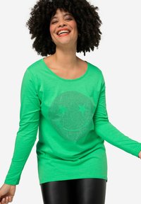 Angel of Style SMILEY V-AUSSCHNITT - Longsleeve - light green
