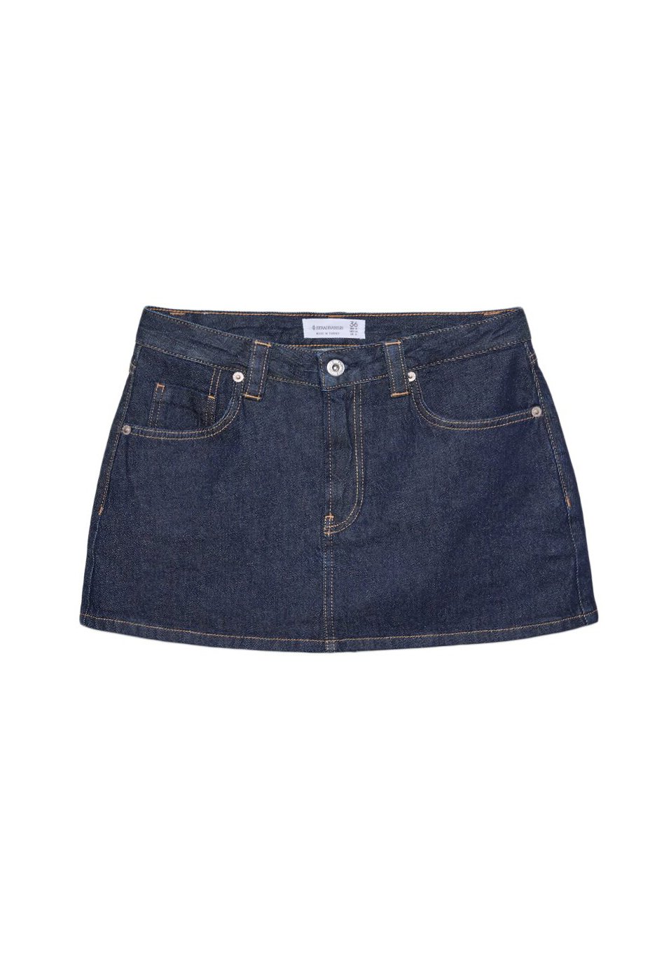Dark blue mini skirt