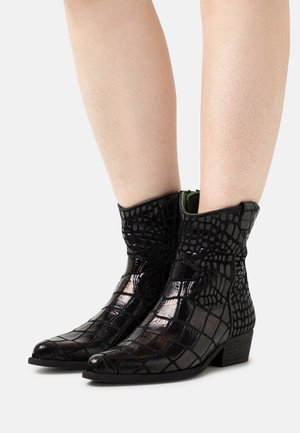 WEST - Cowboystøvletter - gavial black