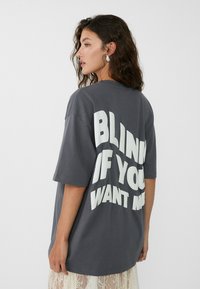Stradivarius T-shirts print - dark grey