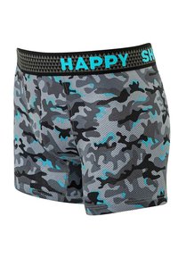 Happy Shorts 3ER PACK RETRO - Boxerkalsong - camouflage aqua