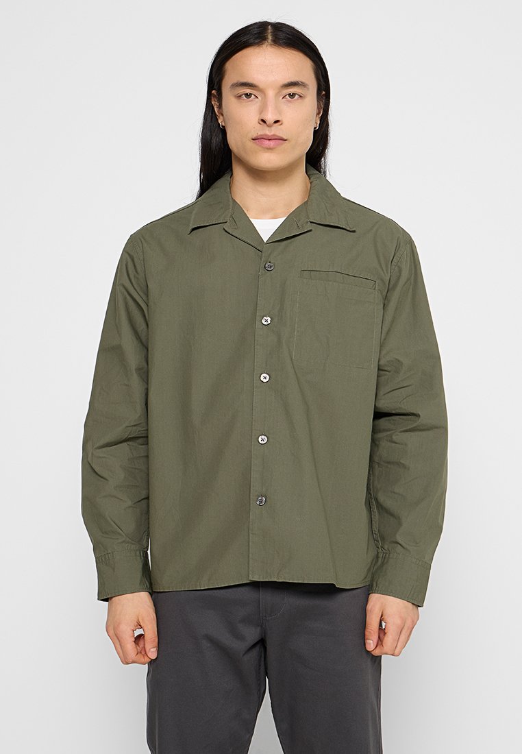 Selected Homme Overhemd kaki Selected Homme Overhemd kaki