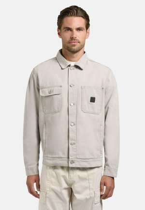 khujo RONNY - Giacca di jeans - greige