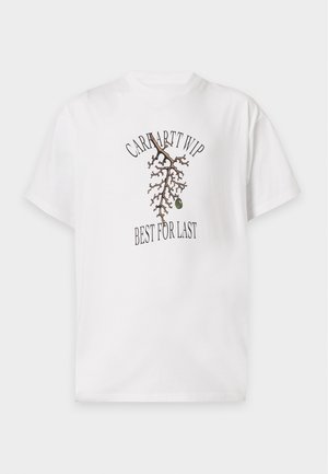 Carhartt WIP, RESTRAINT - Μπλουζάκι με στάμπα - white