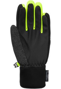 Reusch FINGERHAND SIMON  - Fingerhandschuh - blck melan blck safe yell