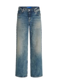 RELAXED MID-RISE - Džíny Relaxed Fit - tinted washed mid blue