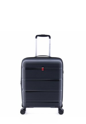 MIT DEHNFALTE - Wheeled suitcase - black