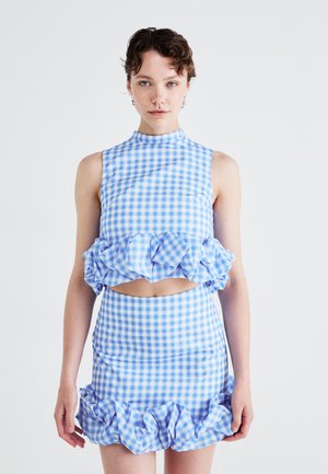 CROPPED - Blouse - blue