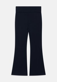 Lindex TROUSERS FLARES YOGA - Hlače - navy