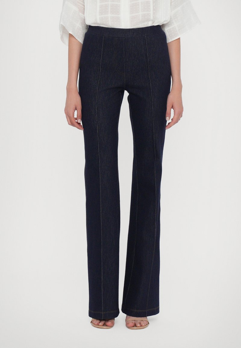 Diane von Furstenberg ELISE PANTS - Jean flare - navy