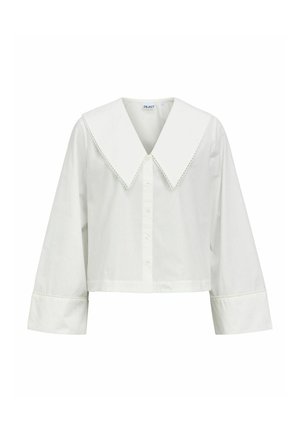 Object, SHIRT BIG COLLAR - Blouse - cloud dancer